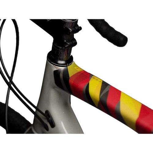 Dyedbro Country German Flag Rahmenschutzaufkleber