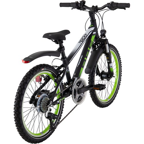 Bbf Rocky Mountainbike Kinderfahrrad 20 Zoll ab 6 Jahre 120 - 135 cm ATB Fahrrad für Mädchen und Jungen