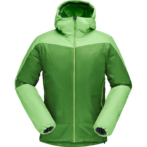 Norrona Herren Falketind Thermo 60 Hood Jacke (Größe S, Grün)