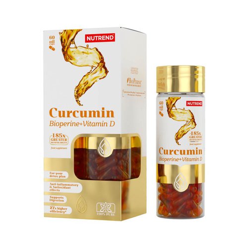 Nutrend Curcumin  Bioperine  Vitamin D 53784  pro 1 kg