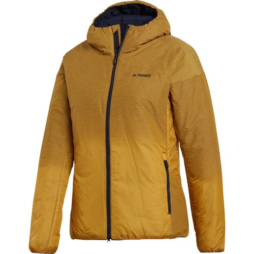 adidas Terrex Damen Windwe Ins Zip Jacke (Größe XS, Gelb)