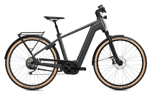 Flyer Gotour 7.12 XC ABS - 28 Zoll 750Wh 10K Diamant - Cold Anthracite - 2023