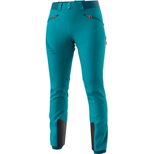 Dynafit Damen TLT Touring Dynastretch Hose (Größe L, Türkis) DWR Imprägnierung