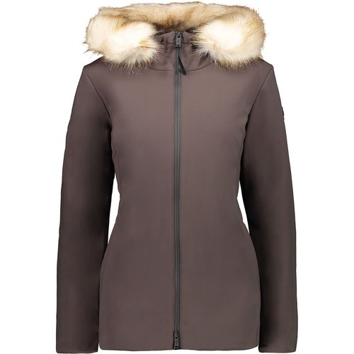 CMP Damen Mid Eco Hoodie Jacke (Größe XXS, Braun)