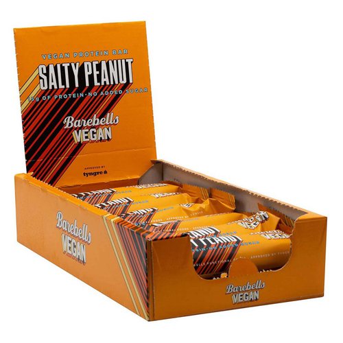 Barebells Vegan Protein Bar  12er Box  Salty Peanut 4076  pro 1 kg