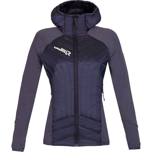 Rock Experience Damen Manitoba 2.0 Hybrid Jacke (Größe M, blau)