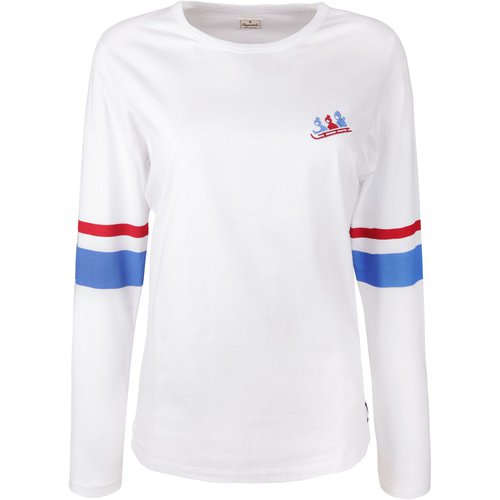 alprausch Damen Tritzi Longsleeve (Größe XL, Weiß)