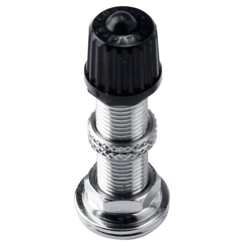 Record Moto Style Bike Valve Schwarz,Silber