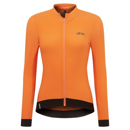 DHB Aeron Thermo Radtrikot Frauen - Orange