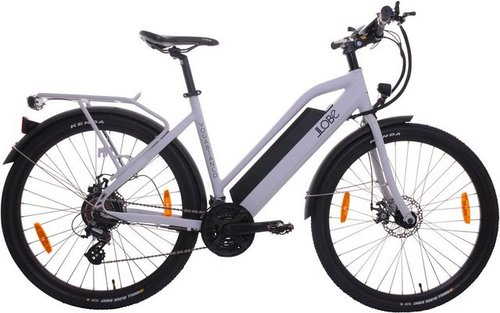 Llobe E-Bike Voga Bianco, 21 Gang Shimano, Kettenschaltung, Heckmotor, 499,2 Wh Akku