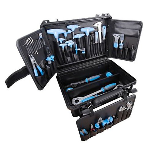 Unior Set Of Bike Tools 37 Tools Kit Blau