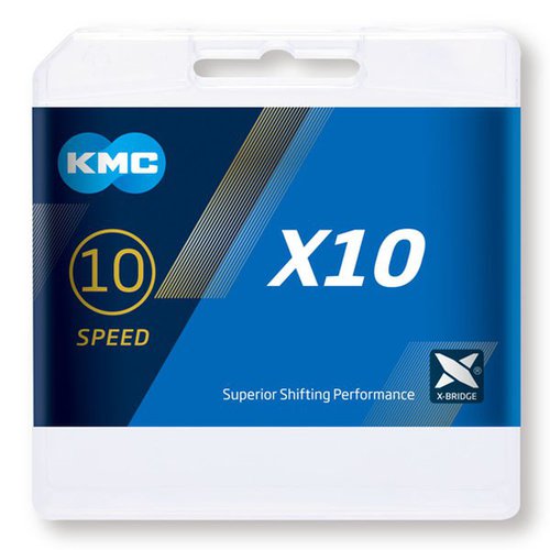 KMC X10 Roadmtb Chain Grau 114 Links