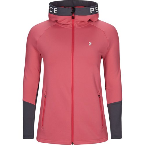Peak Performance Damen Rider Zip Hoodie Jacke (Größe M, Pink)