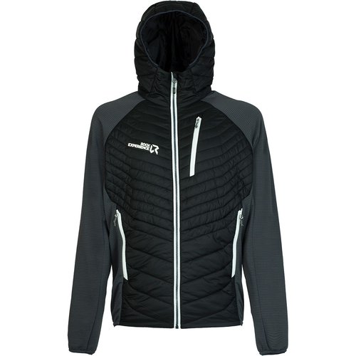 Rock Experience Herren Manitoba 2.0 Hybrid Jacke (Größe S, Braun) DWR Imprägnierung