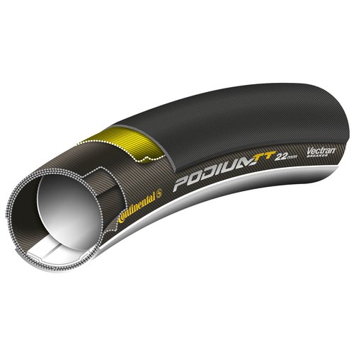Continental Podium TT Schlauchreifen für die Straße - Schwarz - 700c x 19mm