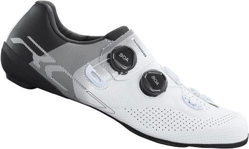 Shimano RC7 Rennradschuhe (RC701) (breite Passform) - White