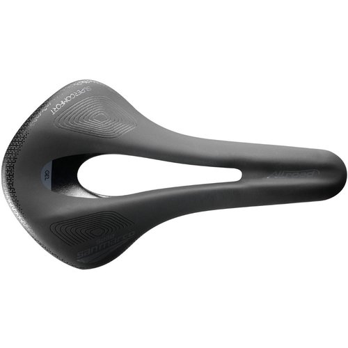 Selle San Marco AllRoad Open-Fit Supercomfort Racing Sattel - Black