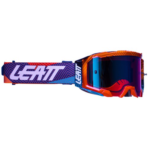 Leatt Velocity 5.5 Iriz Brille - Neon Orange/Blue