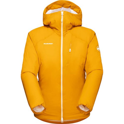 mammut Damen Rime In Flex Hoodie Jacke (Größe L, Gelb)