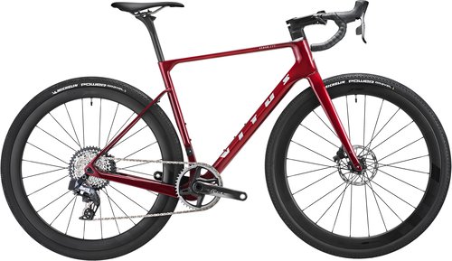 Vitus Venon EVO-GR Force AXS Gravelbike - Black Cherry
