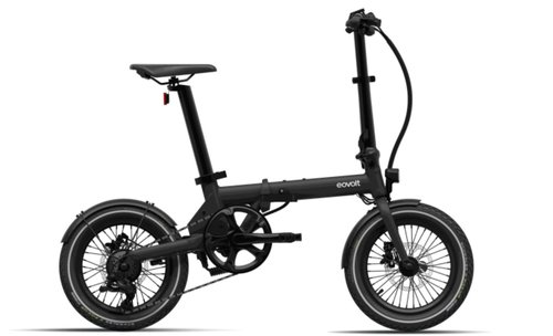 Eovolt Morning - 16 Zoll 230Wh 4K Faltrad - Black Onyx - 2024