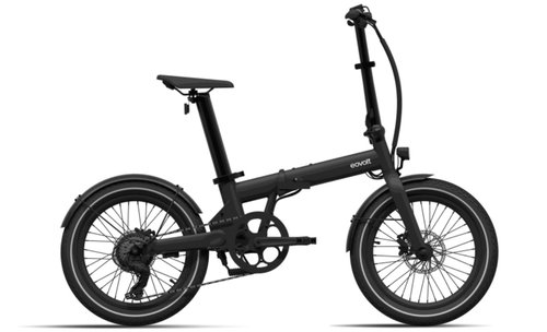 Eovolt Afternoon - 20 Zoll 380Wh 7K Faltrad - Black Onyx - 2024