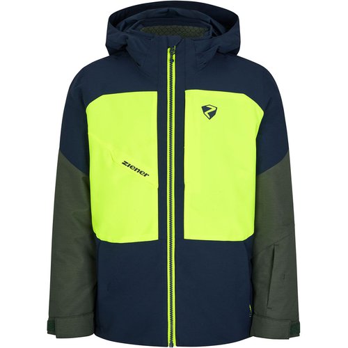 Ziener Kinder Alick Jacke (Größe 140, Blau)