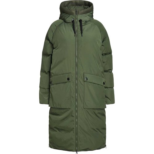 Peak Performance Damen Stella Mantel (Größe M, Grün) Daune