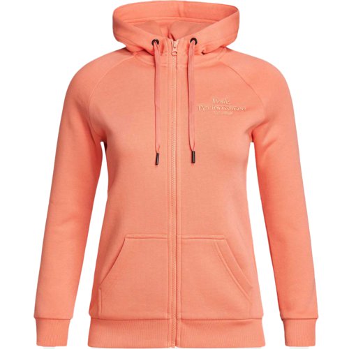 Peak Performance Damen Original Zip Hoodie (Größe XS, Orange)