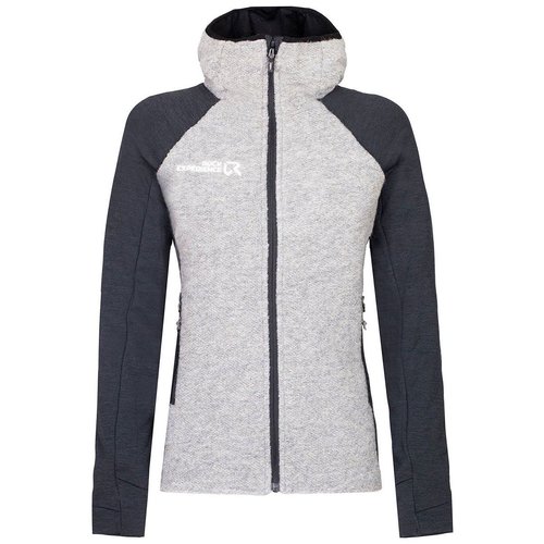 Rock Experience Damen Fusion Fleece Jacke (Größe L, Grau)