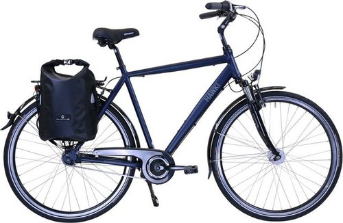 Hawk Bikes Cityrad HAWK Citytrek Gent Deluxe Plus Ocean Blue, 7 Gang Shimano Nexus Schaltwerk