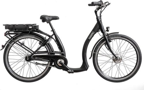 HAWK Bikes E-Bike »HAWK eCity Comfort«, 7 Gang Shimano Nexus 7G Schaltwerk, Frontmotor 250 W