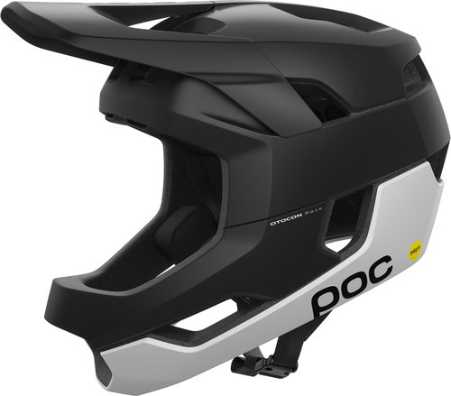POC Otocon Race MIPS Helm - Uranium Black/Hydrogen White Matt