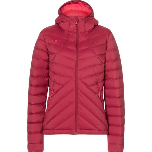 Kaikkialla Damen Nikkala Jacke (Größe XS, Rot) Daune, DWR Imprägnierung