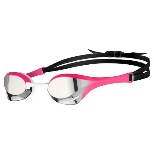 Arena Cobra Ultra Swipe Schwimmbrille (verspiegelte Gläser) - Silver Pink
