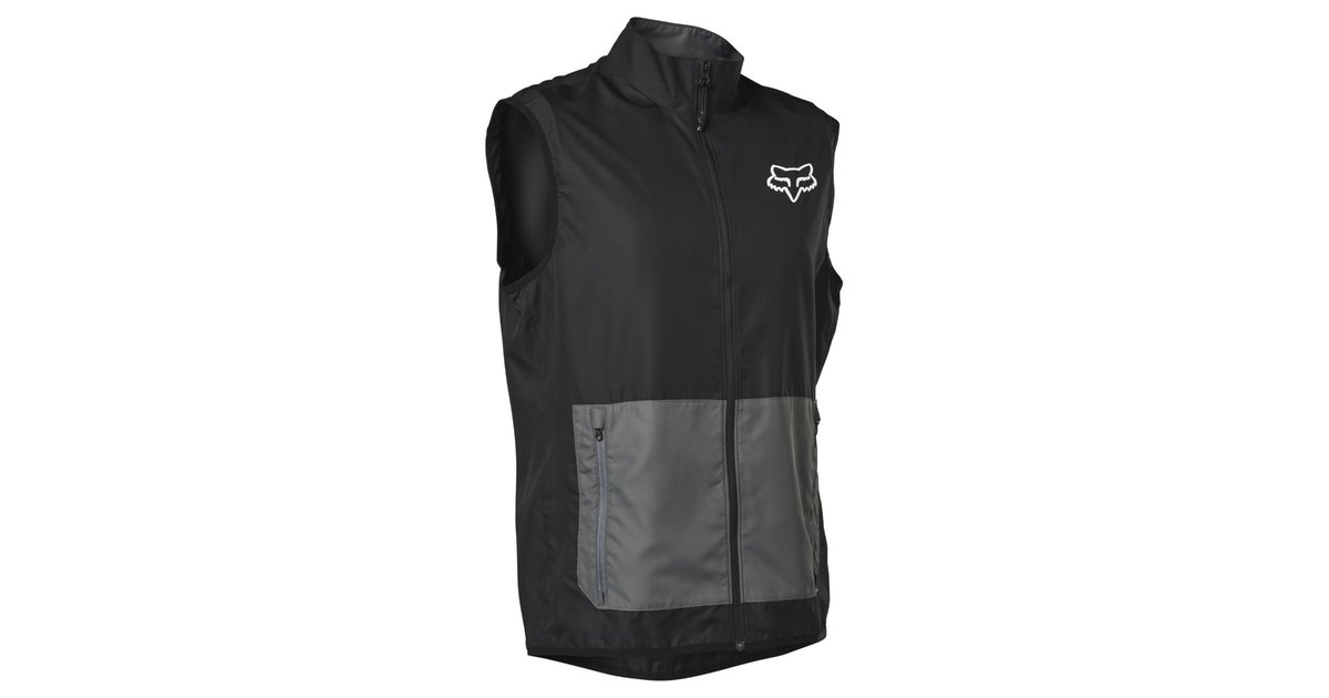 Fox Ranger Wind Cycling Vest - Black