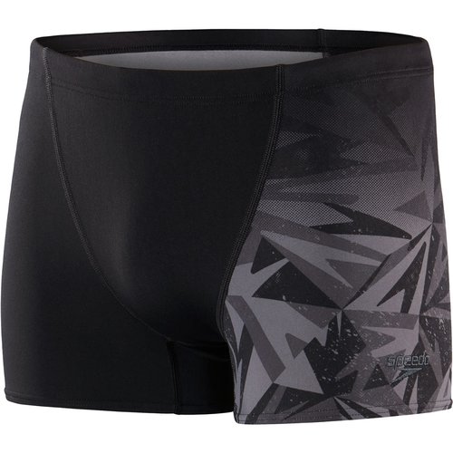 Speedo Hyper Boom Placement V-Cut Aquashort - Black/Oxid Grey
