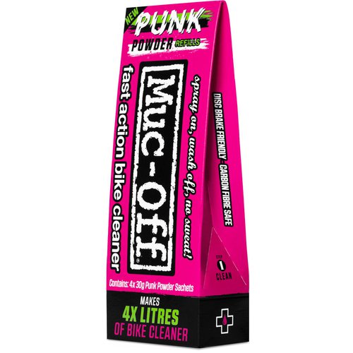 Muc Off Muc-Off Punk Pulver Fahrradreiniger (4er Pack) - Pink