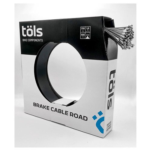Tols Brake Cable Road 100 Units Silber