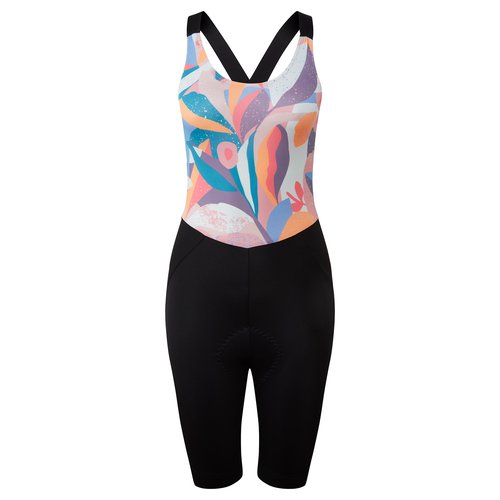 DHB Moda Womens High Cut Bib Shorts (Tropics)