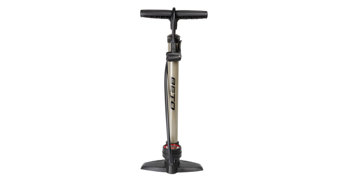 Beto Steel Floor Pump Silber 160 Psi