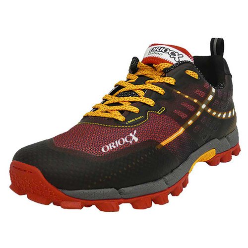 Oriocx Malmo Trail Running Shoes Orange,Schwarz EU 37 Mann