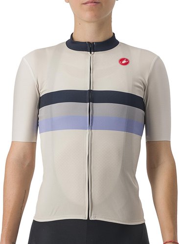 Castelli Velocissima Squadra Radtrikot Frauen - Cotton/Lavender/Navy