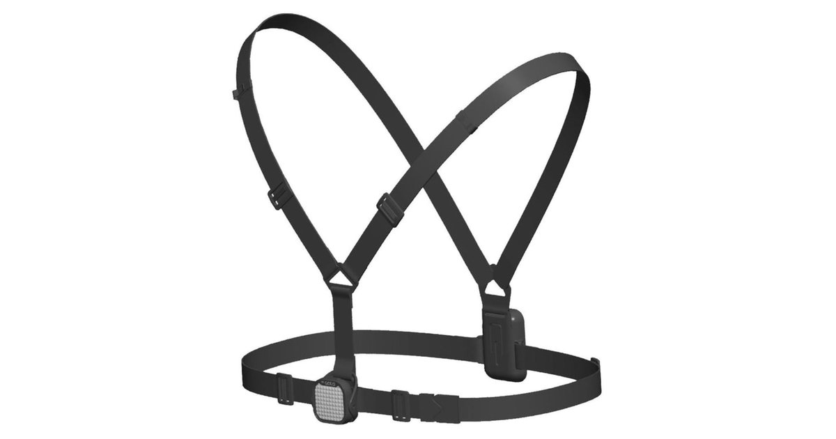 Gato Sports Ultra Adjustable Chest Light Black