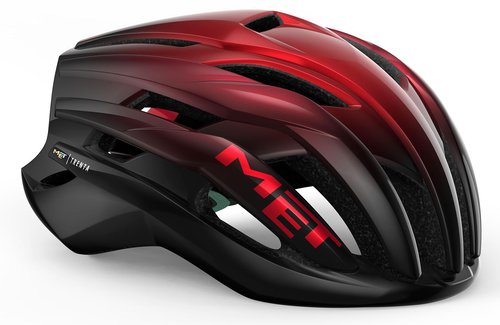 MET Trenta (MIPS) Rennradhelm - Red Metallic Glossy
