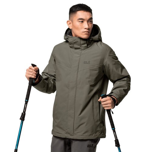 Jack Wolfskin Gotland 3in1 Men 3-in-1 Hardshell-Jacke Männer M grape leaf grape leaf