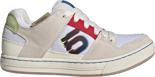 Five Ten Women's Freerider MTB Cycling Shoes - White/Core Black/Red