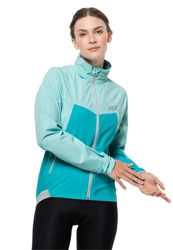Jack Wolfskin Tourer 2.5L Jacket Women Fahrradjacke Damen S blau dark aqua