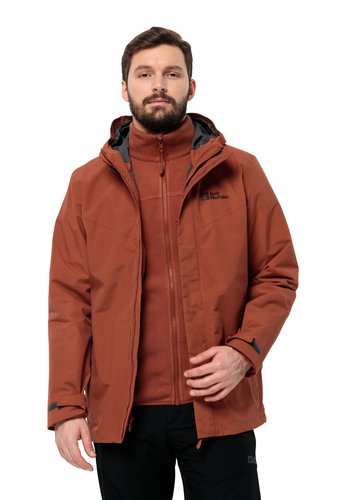Jack Wolfskin Altenberg 3in1 Jacket Men M carmine carmine