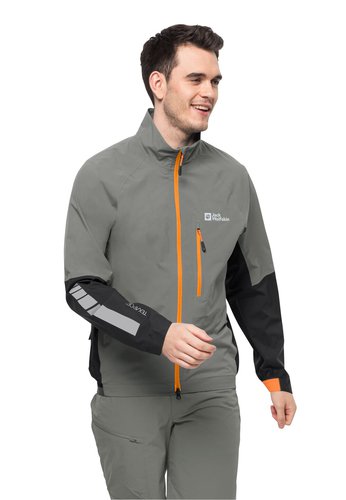 Jack Wolfskin Morobbia 2.5L Jacket Men Fahrrad-Regenjacke Herren XL green gecko green